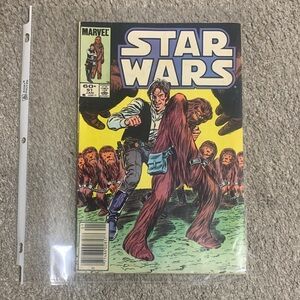 Marvel Star Wars Comic with Red and Yellow Cover